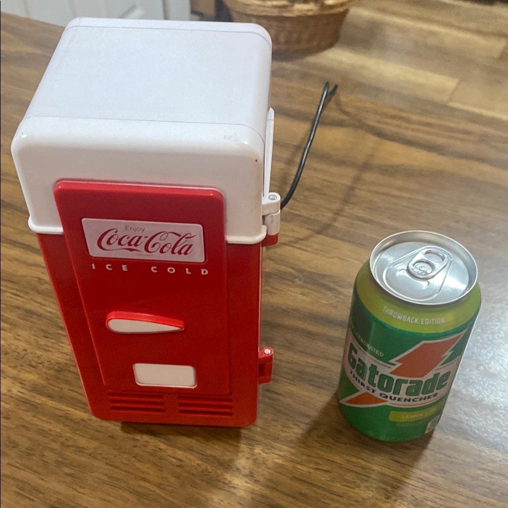 Coca-Cola Red and White Cooler